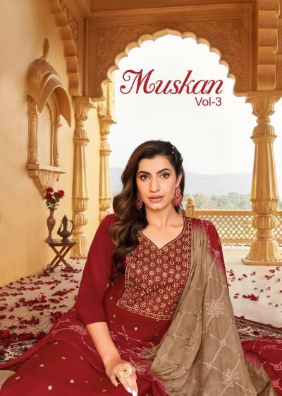 Muskan Vol 3 By Kapil Trendz Designer Readymdae Salwar Kameez Collection